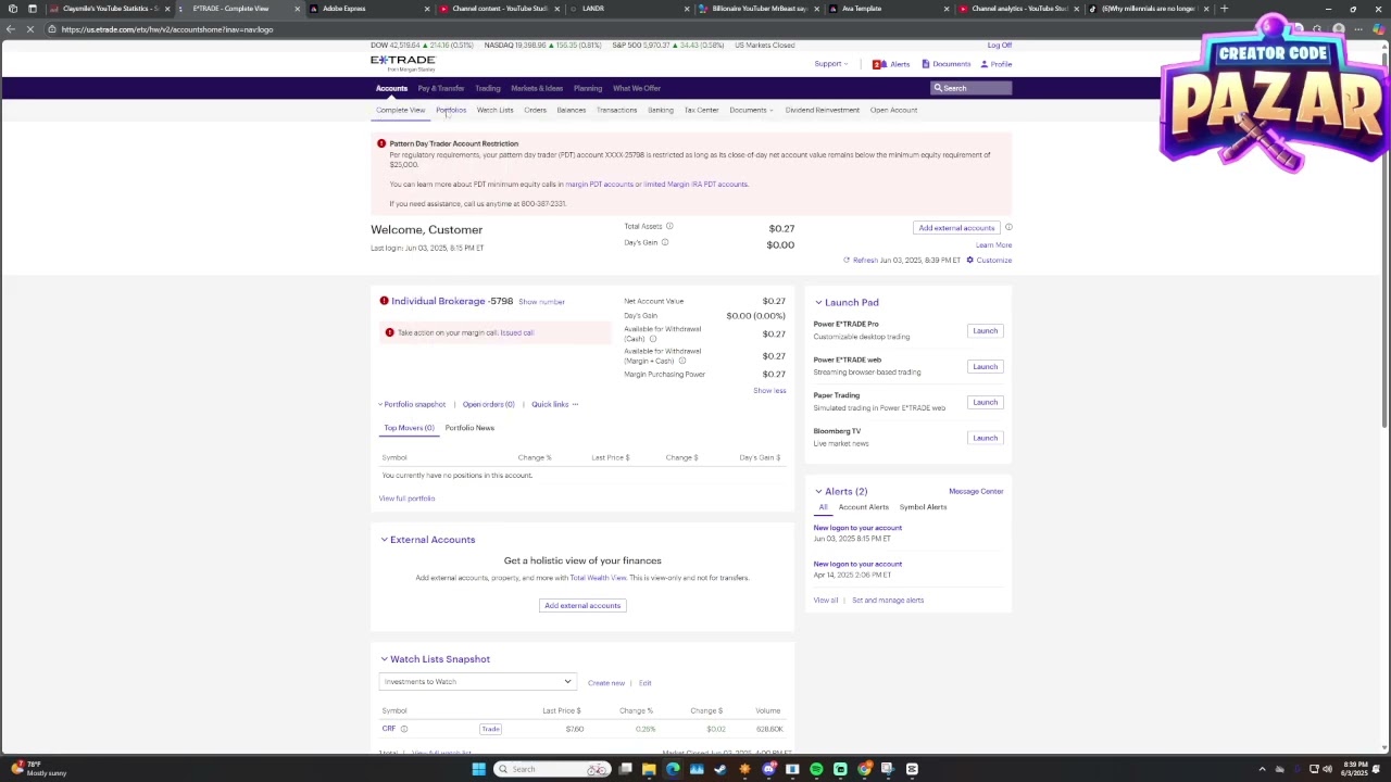 How to View Estimated Portfolio Dividends on E*TRADE Quick Guide