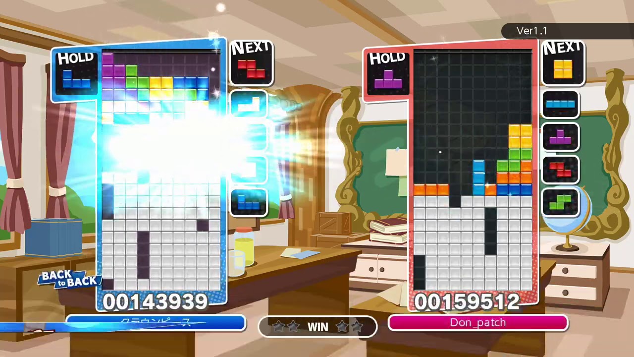 [Puyo Puyo Tetris] Puzzle League VS: Doremy vs. Don_patch (06-12-2020, Switch)