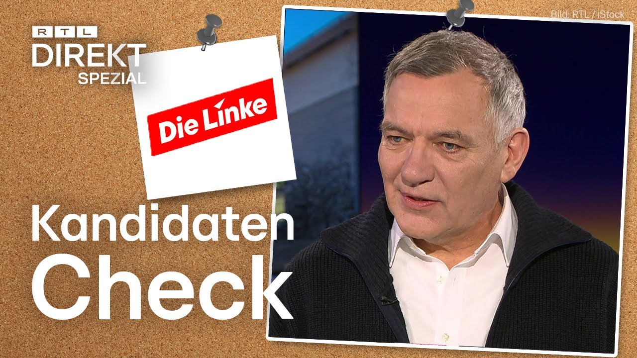 Mehr Geld für Bürgergeldempfänger: Jan van Aken im Kandidatencheck | RTL Direkt Spezial