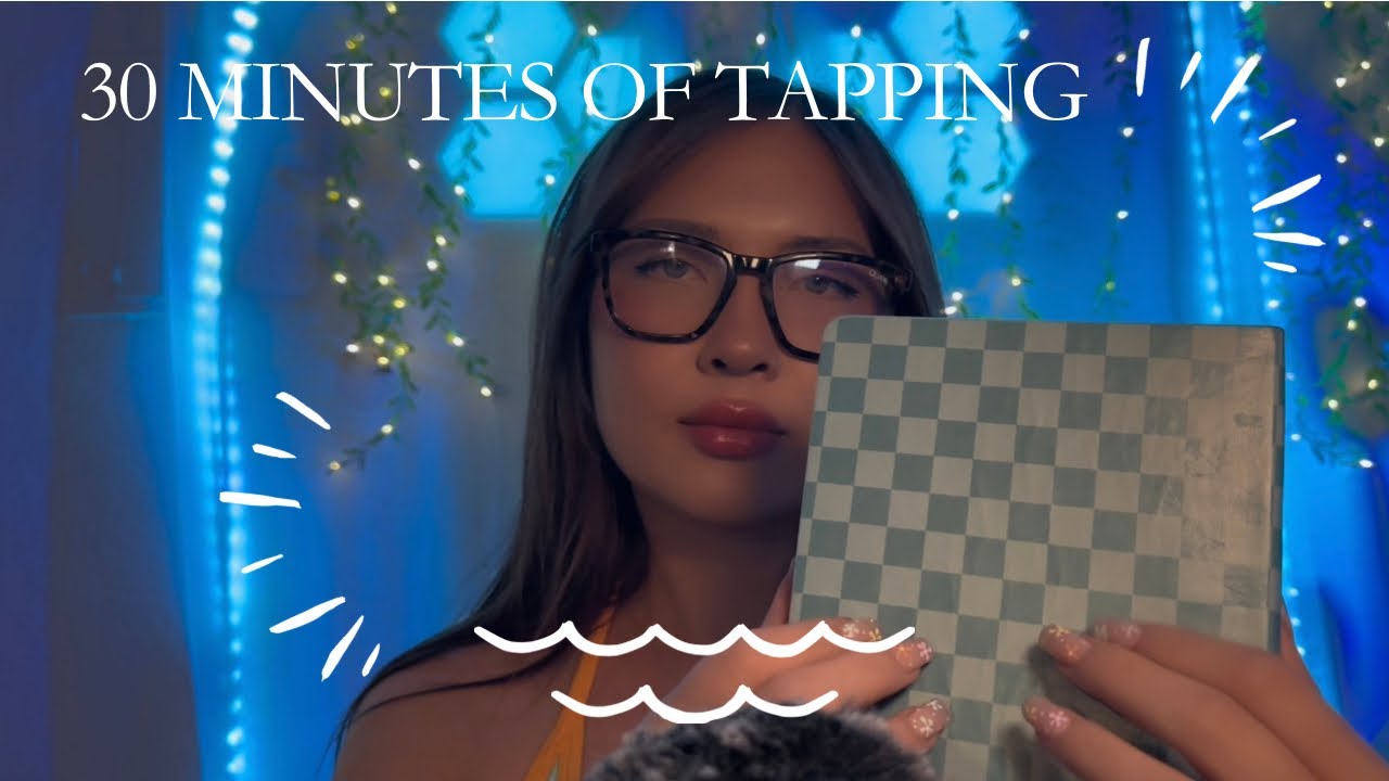 30 Minutes of Sleep Inducing Tapping on Various Objects (NO TALKING) ASMR 😴 #asmr