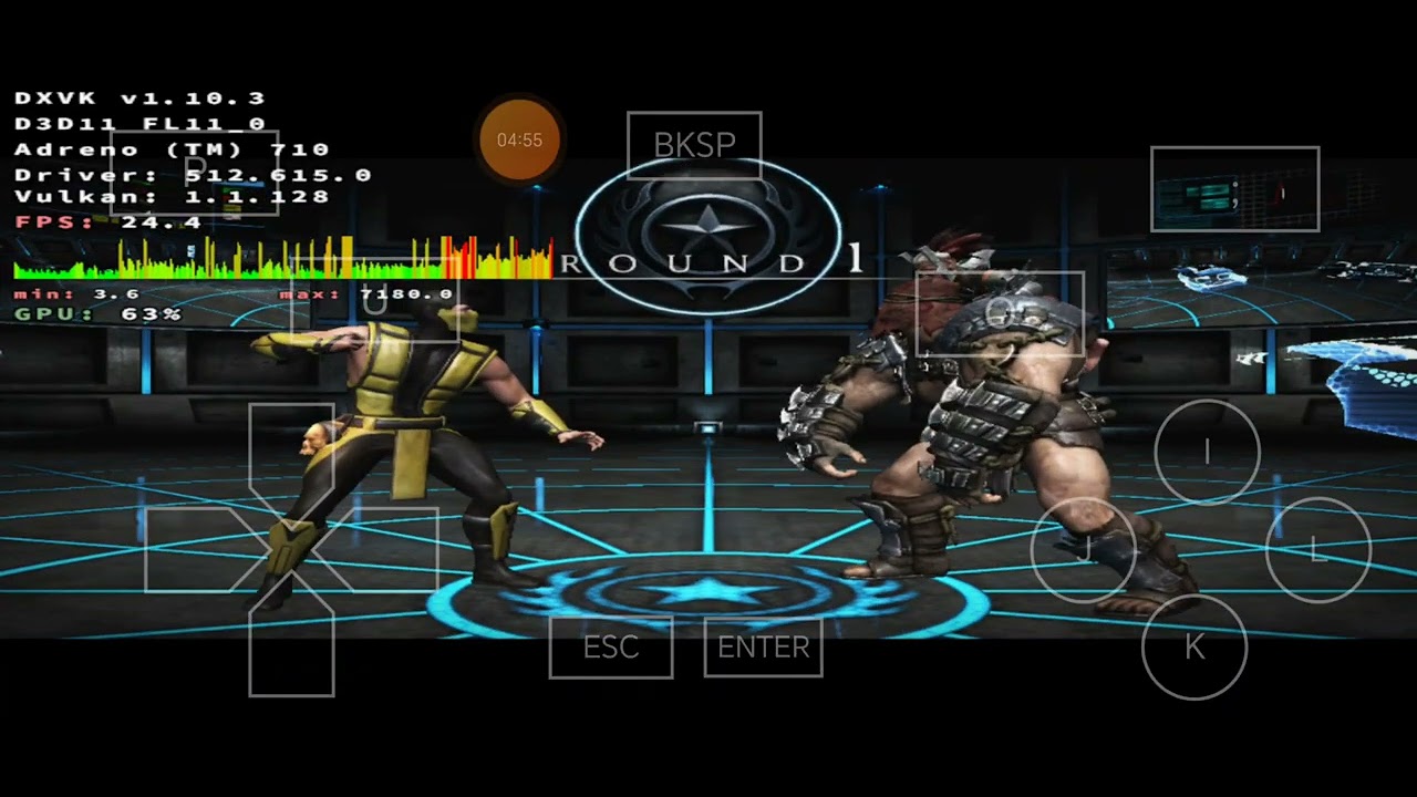 Mortal Kombat XL Winlator bionic snapdragon 6gen 1