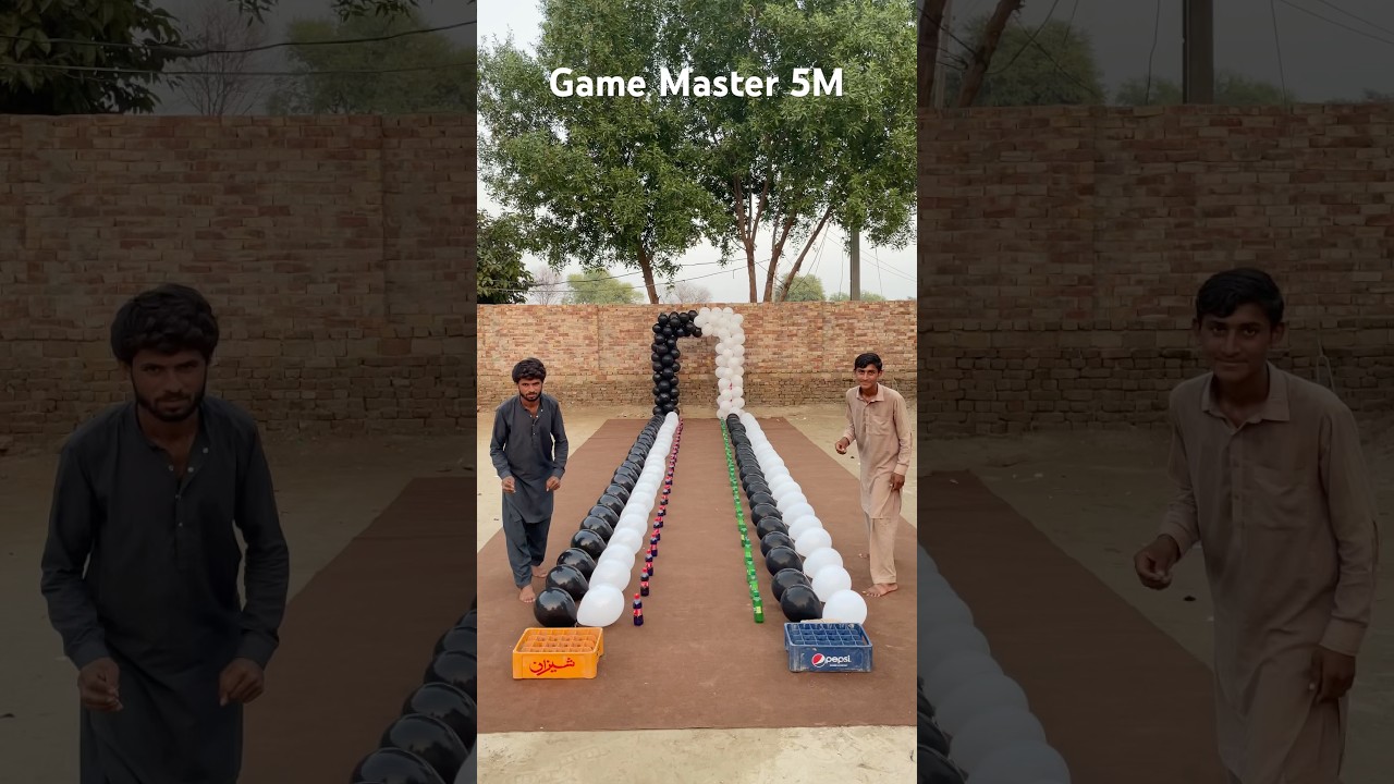 World Amazing Balloons🎈 Bottles game challenge #ballongame #shortsviral #challenge #games #trending