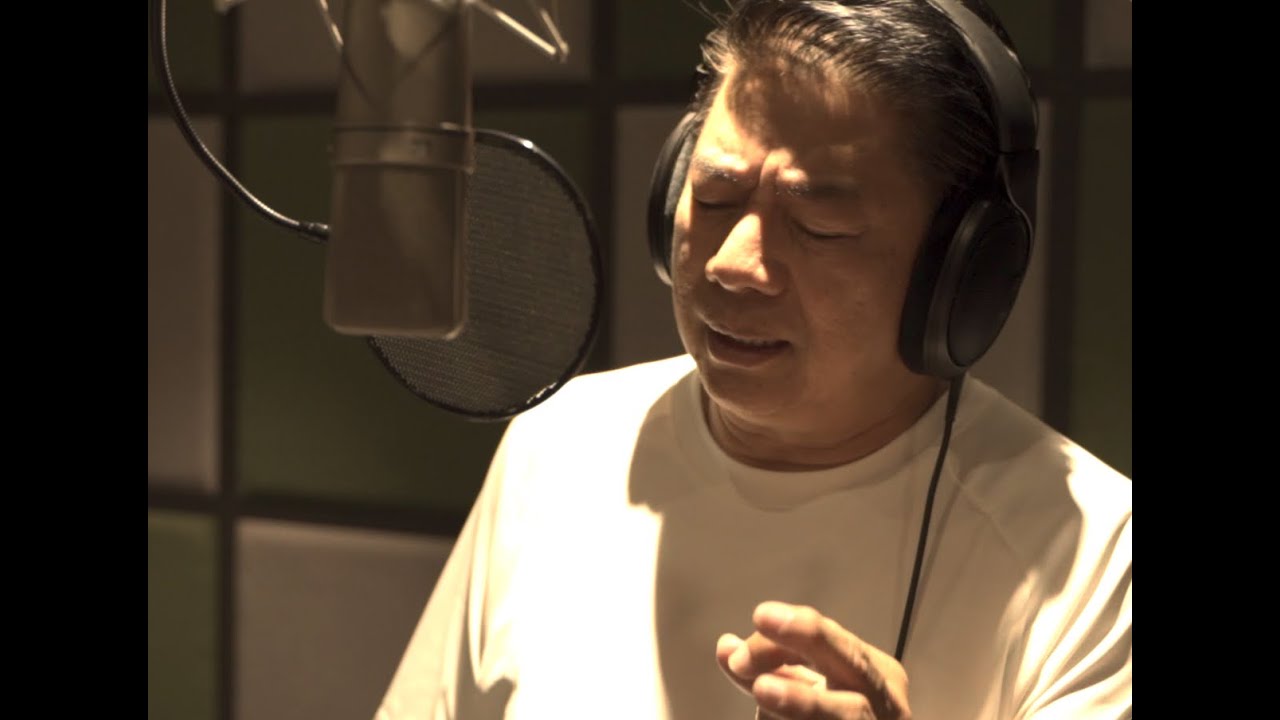 Kuya Wil Recording his new Love Song 