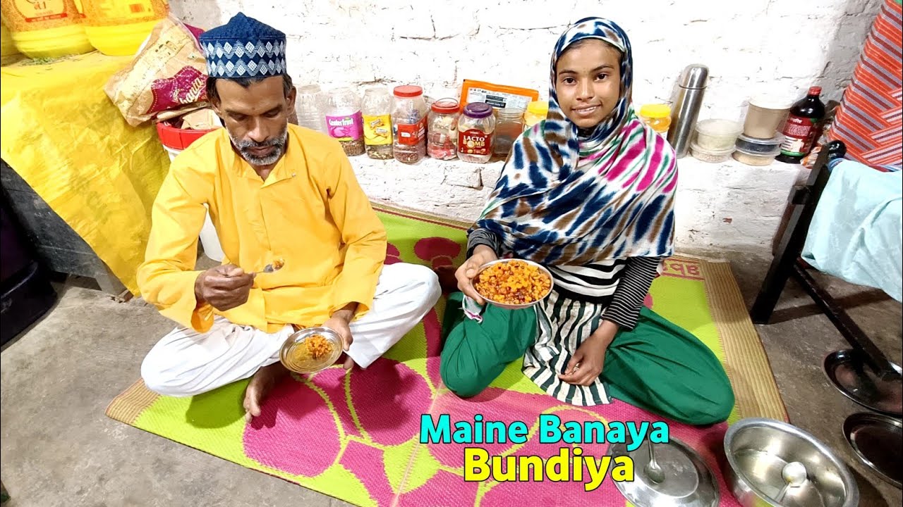 Pahli Bar Maine Banaya Bundiya 😊