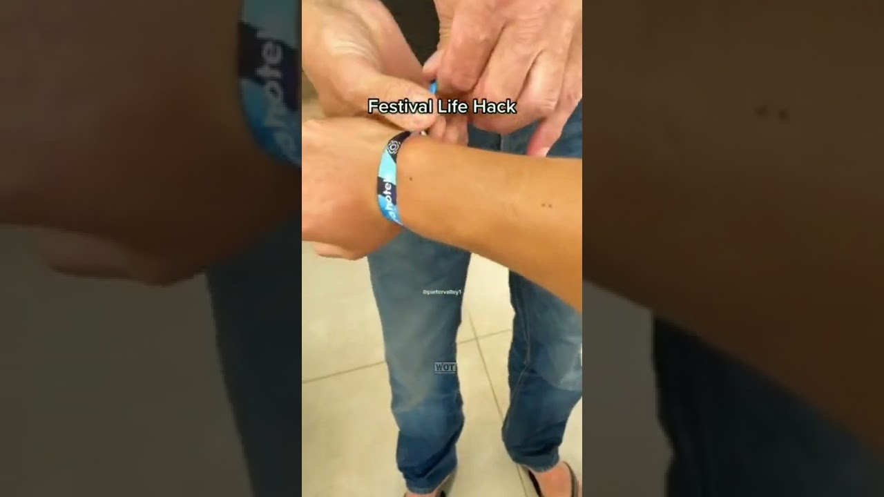 Festival life hack