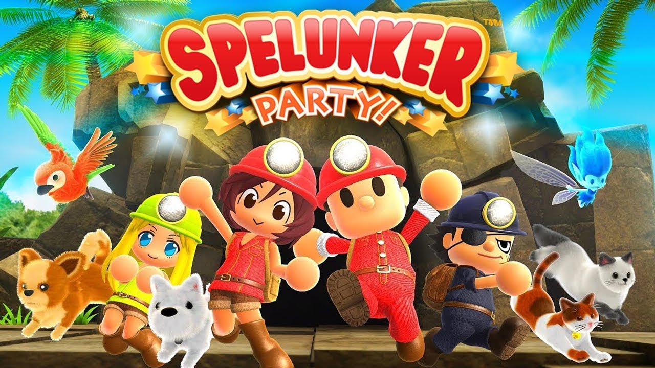 Spelunker Party - Cave Explorers (4 Player Co-op!)