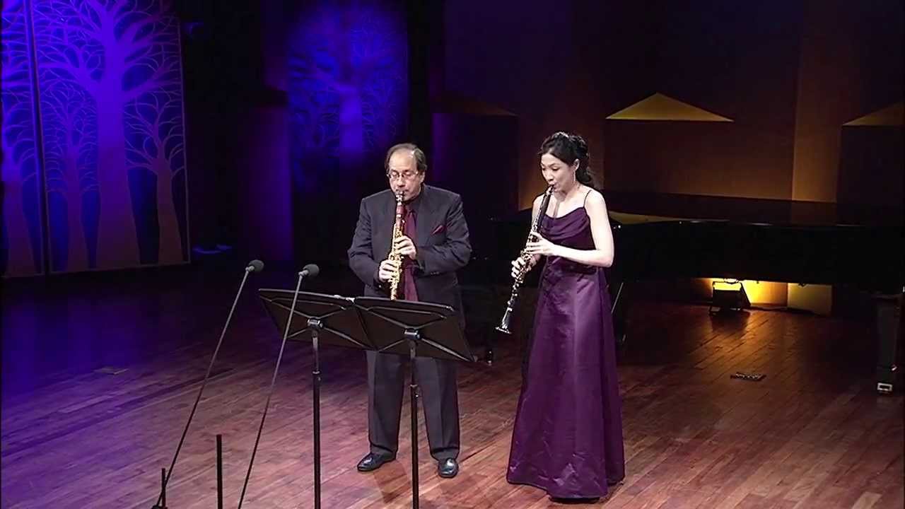 F. Poulenc: Sonata for 2 clarinets (Charles Neidich/ Jaehee Choi/ 찰스 나이딕/ 최재희)