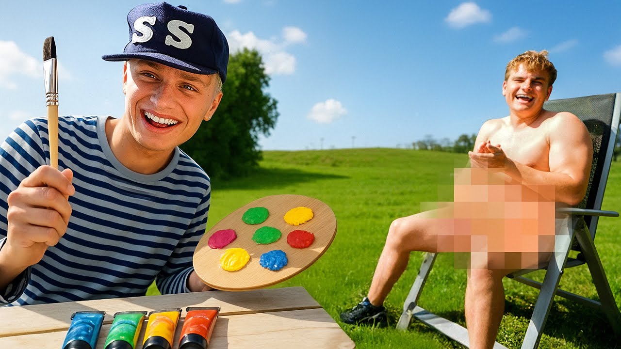 Vi Maler Hinanden NØGEN!!