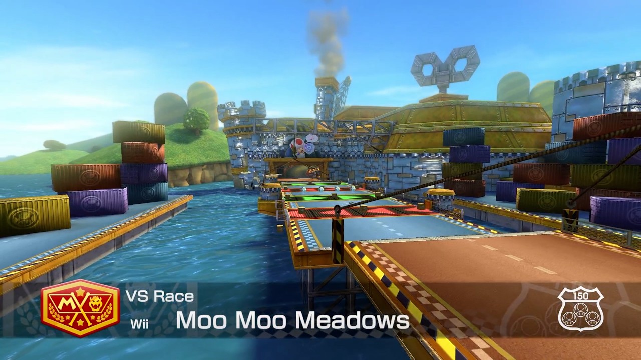 Mario Kart™ 8 Deluxe - Wii Toad's Factory [150cc, Hard CPUs, Toad Gameplay]