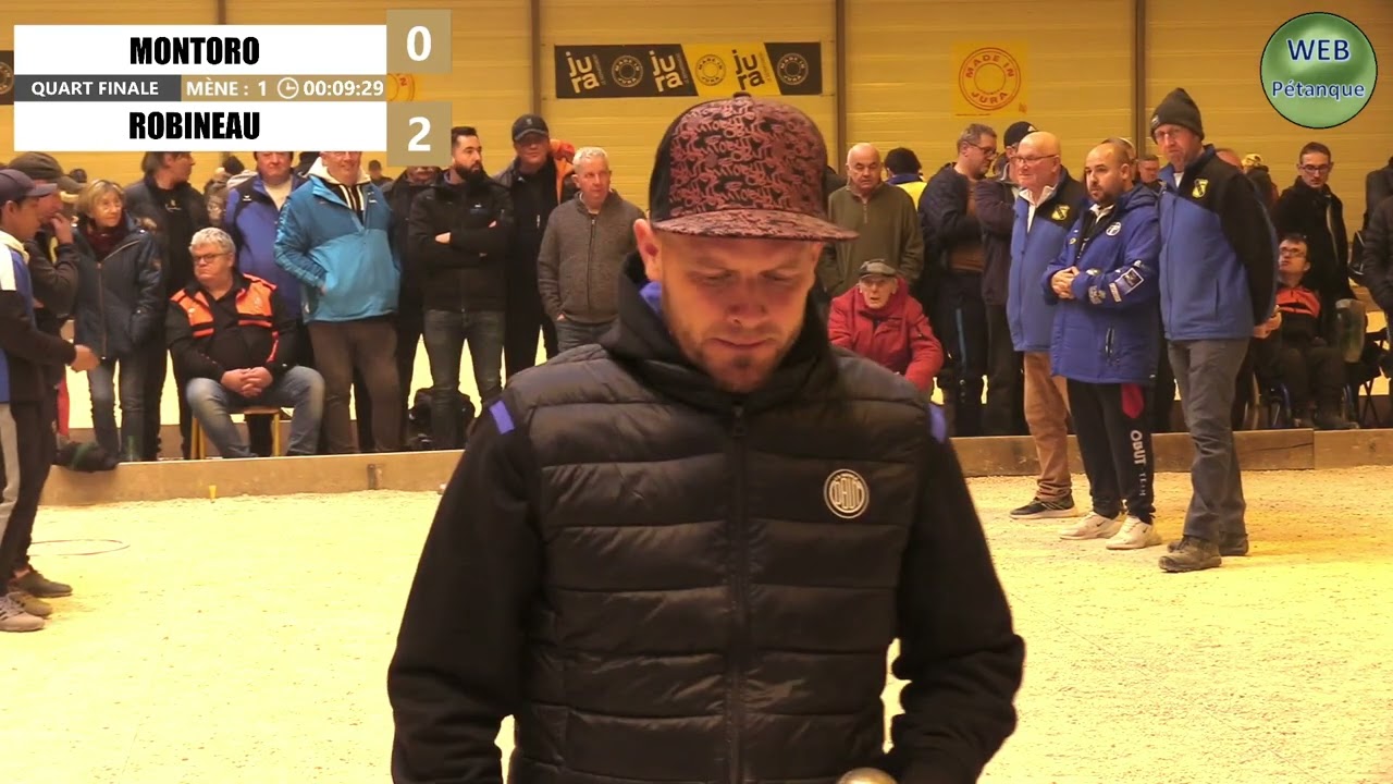 MONTORO vs ROBINEAU : QUART DE FINALE TROPHÉE NATIONAL HANDIVALIDE 2023