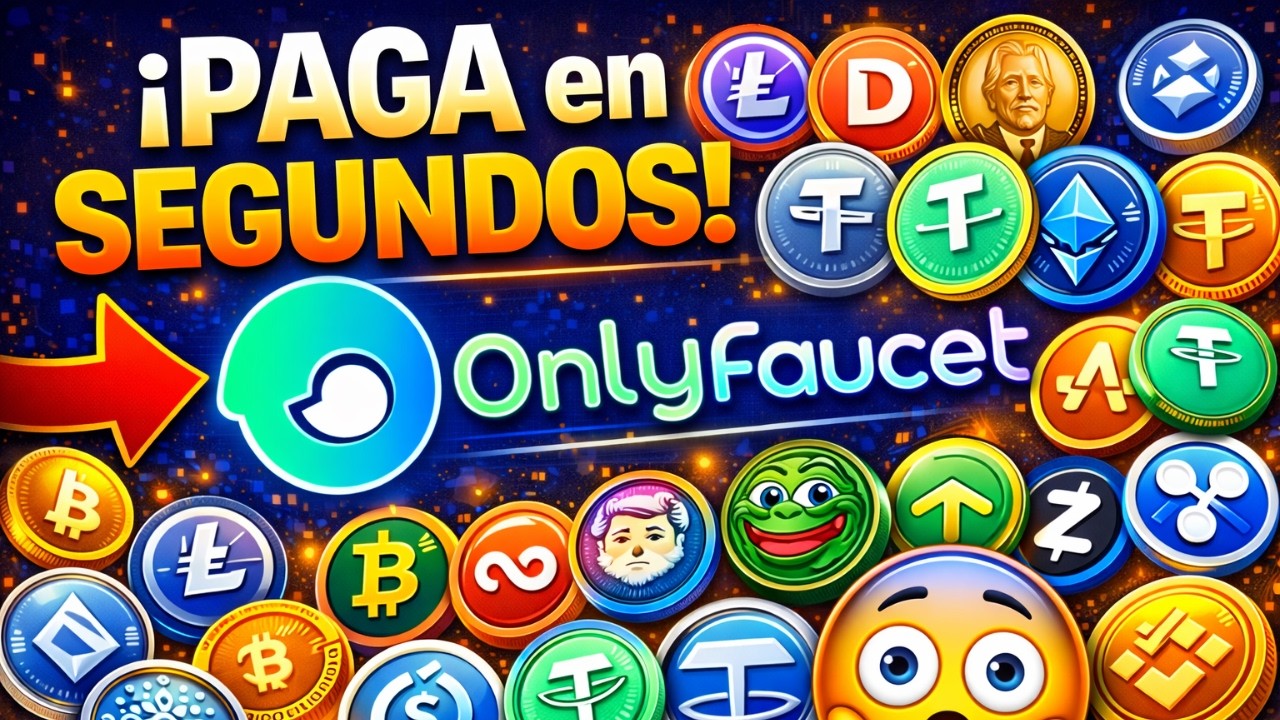 Gana criptomonedas con faucets en 2026 💰 | PAGA EN SEGUNDOS