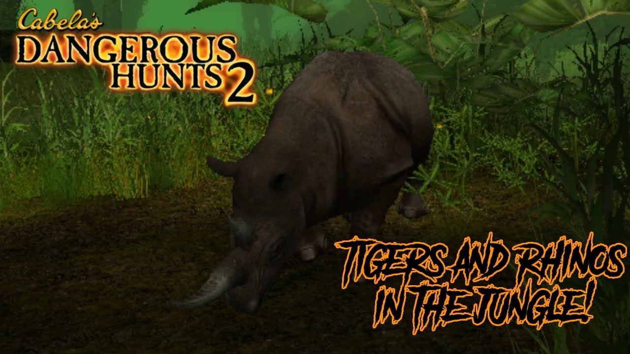 Lost In The Jungle.. With a Rhino?! (Cabela's Dangerous Hunts 2)