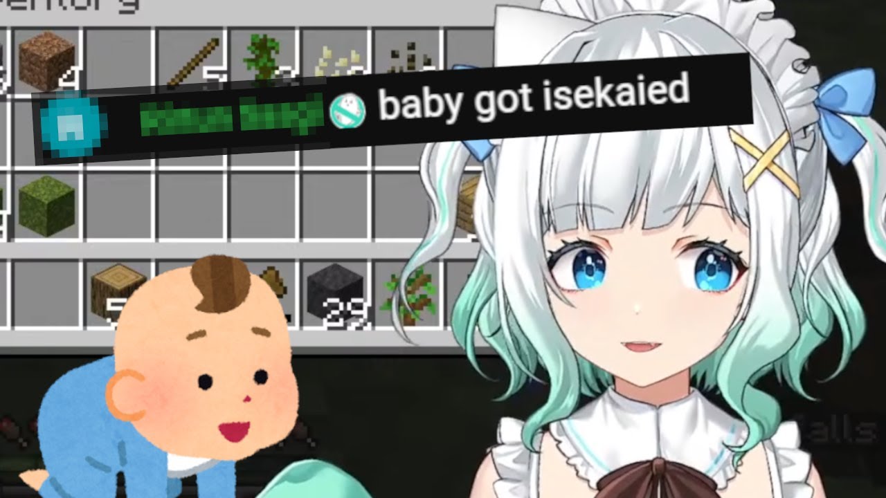 Минт сбила ребенка в аэропорту【Maid Mint Fantome】