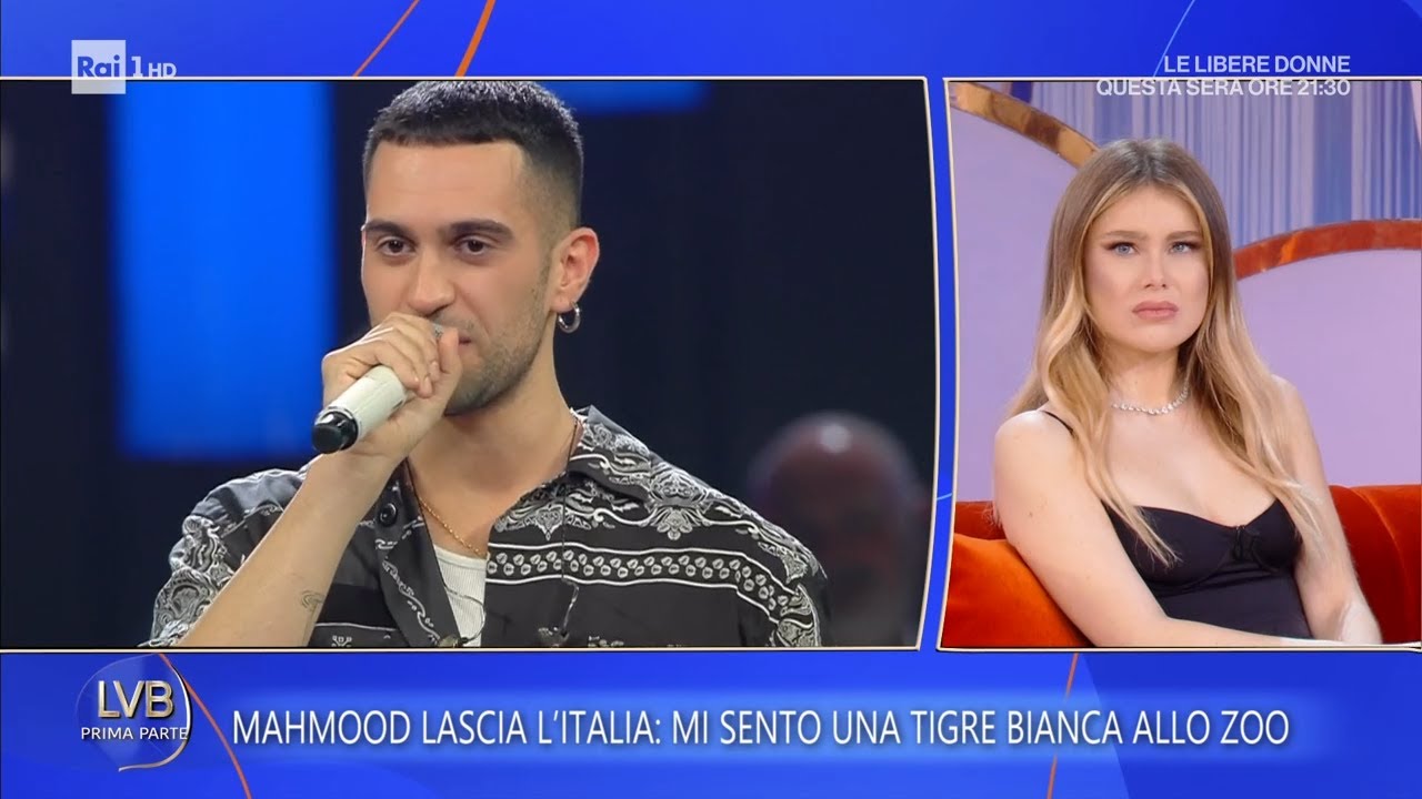 Mahmood lascia l'Italia: 