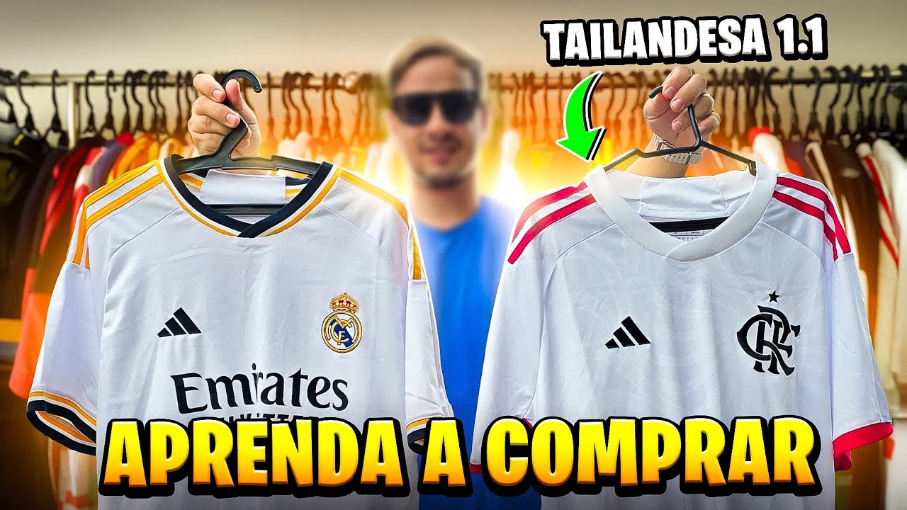 Maior FORNECEDOR de CAMISAS de TIMES tailandesas 1.1 melhor preço