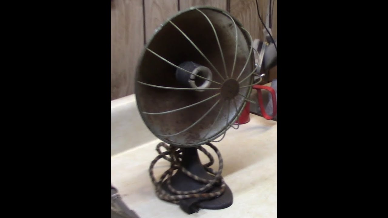 Vintage 1940's Electric Space Heater Restoration