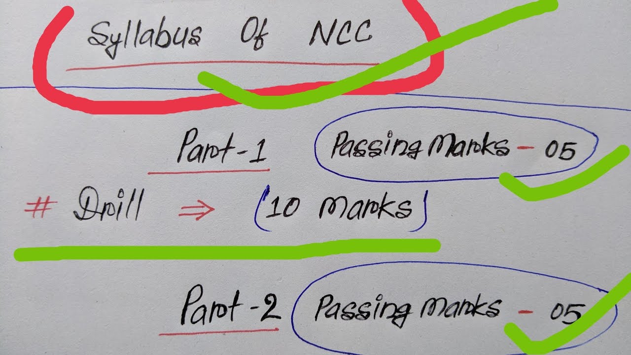 #NCC Syllabus 2021,#ncc syllabus for b Certificate,#ncc syllabus for c exam,#ncc ka Syllabus 2021
