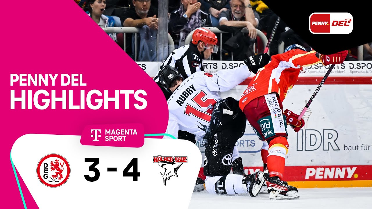 Düsseldorfer EG - Kölner Haie | Highlights PENNY DEL 22/23