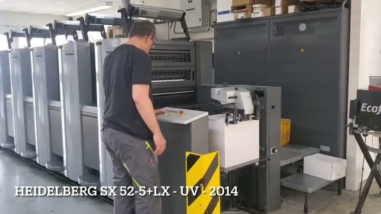 Heidelberg SX 52 - 5 + LX UV - 2014