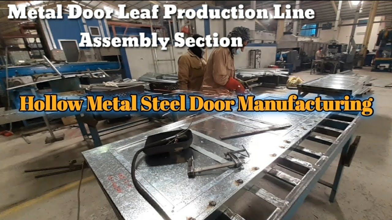 How it Looks Like Inside Sheet Metal Manufacturing||Hollow Metal Steel Door Factory