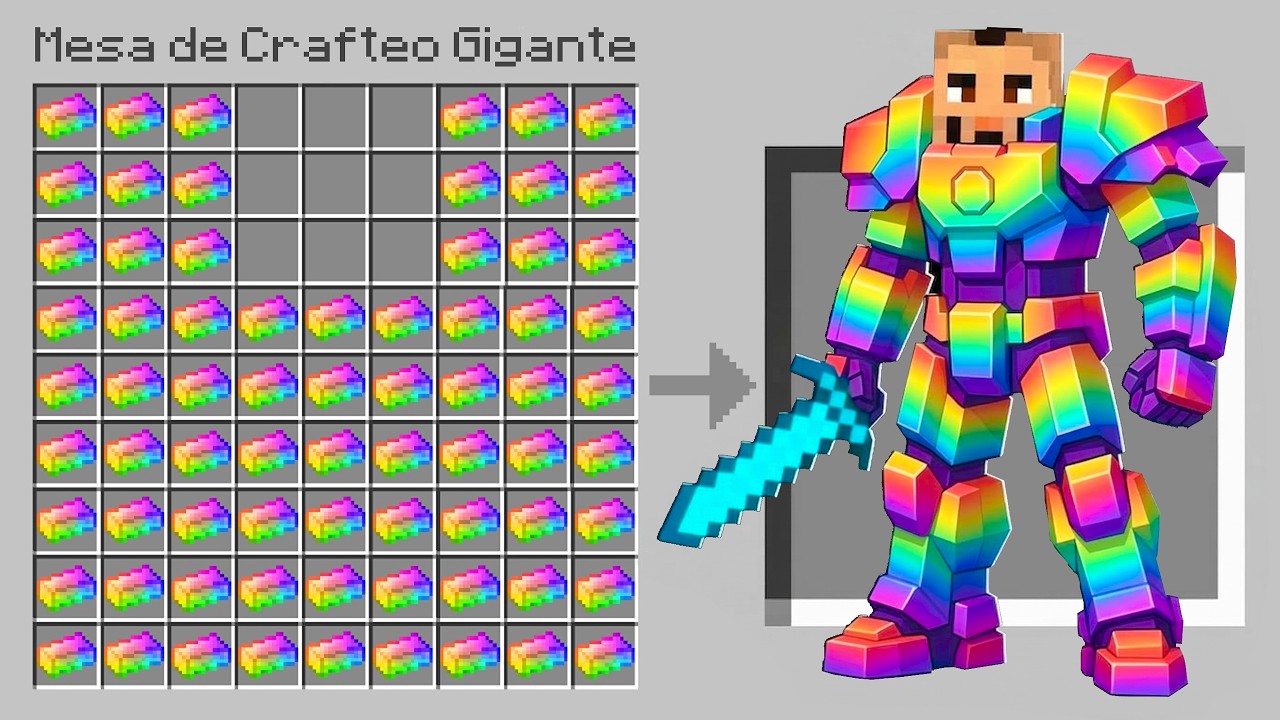 Encontré LAS SUPER ARMADURAS en Minecraft!