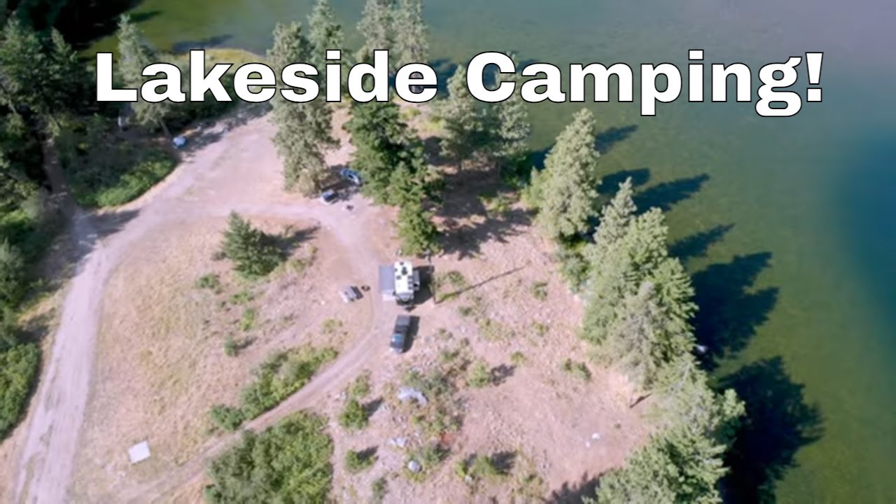 Camping and boondocking at Burnell Recreation Site near OLIVER, BC