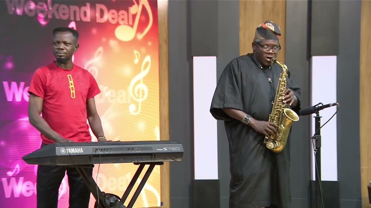 Tolu Sax the Saxaphonist on Stage | NTA 