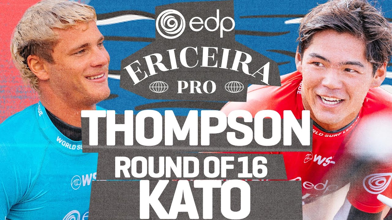 Luke Thompson vs Shohei Kato | Ericeira Pro - Men's Challenger Series Round of 16 heat 3 - Condensed