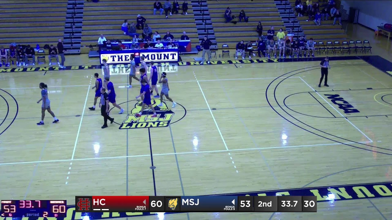 MSJ Men's Basketball vs. Hanover College