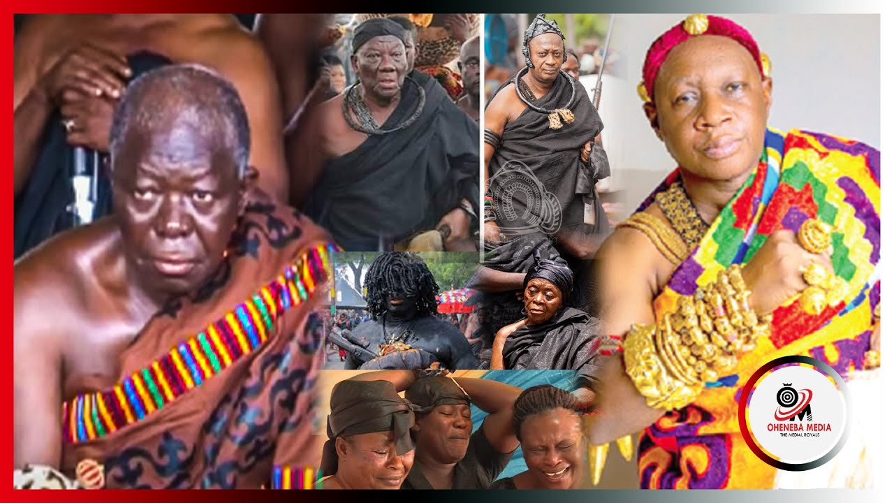 LIVE From Goaso:Asanteman S@dly M0urns As Goasomanhene,Nana Akwasi Bosomprah Is Confirmed De@d