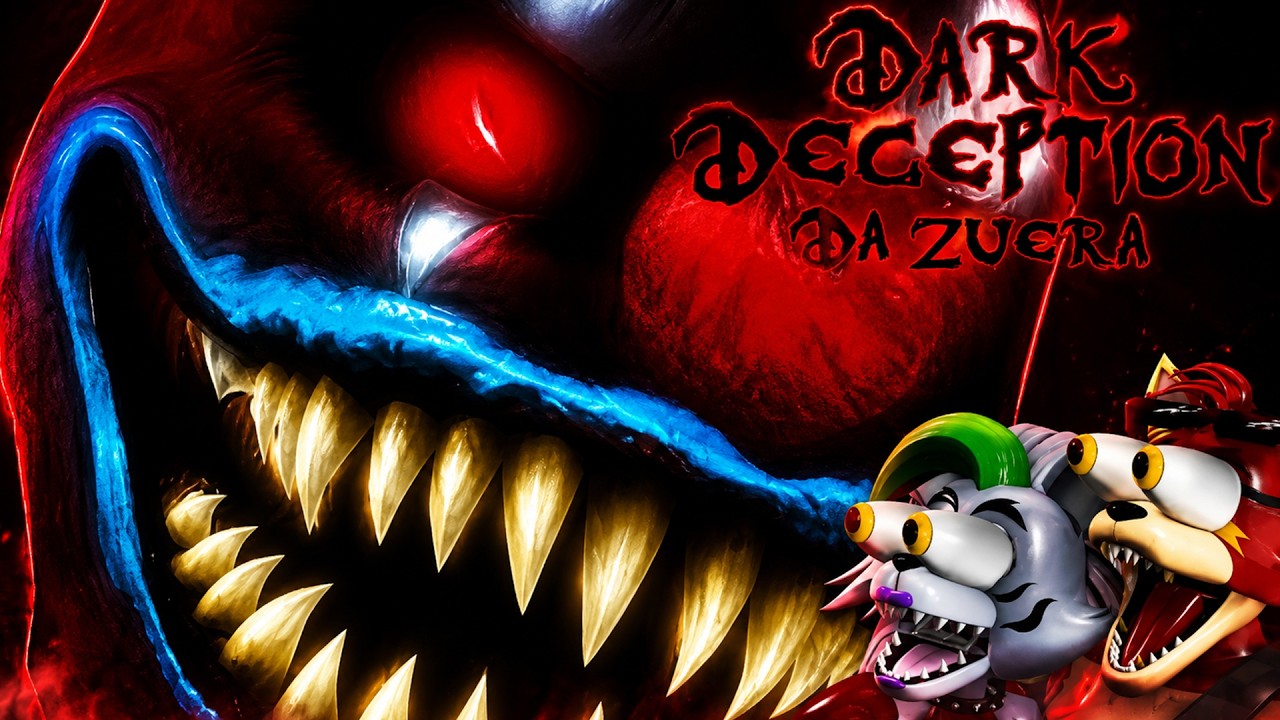 CORRE DOS PALHAÇINHOS COM RUIM - Dark Deception DA ZUERA #4