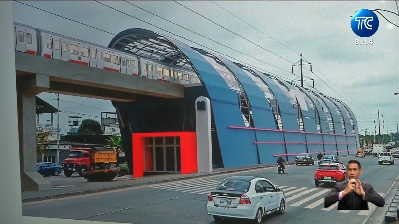 Proponen un metro elevado para mejorar el transporte público de Guayaquil