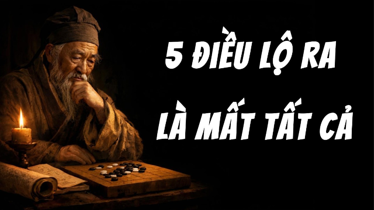 5 Điều Lộ Ra Là Mất Tất Cả | Triết Học Tiền Nhân