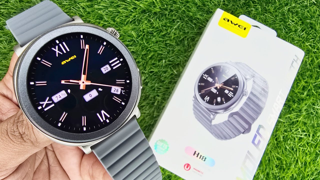 Awei H18 Smartwatch – Your Personal Fitness Assistant | H18 Smartwatch Amoled  Display