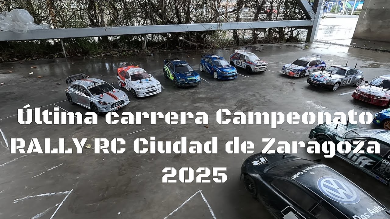 Carrera RALLY RC Ciudad de Zaragoza 28-12-25 🔥😎