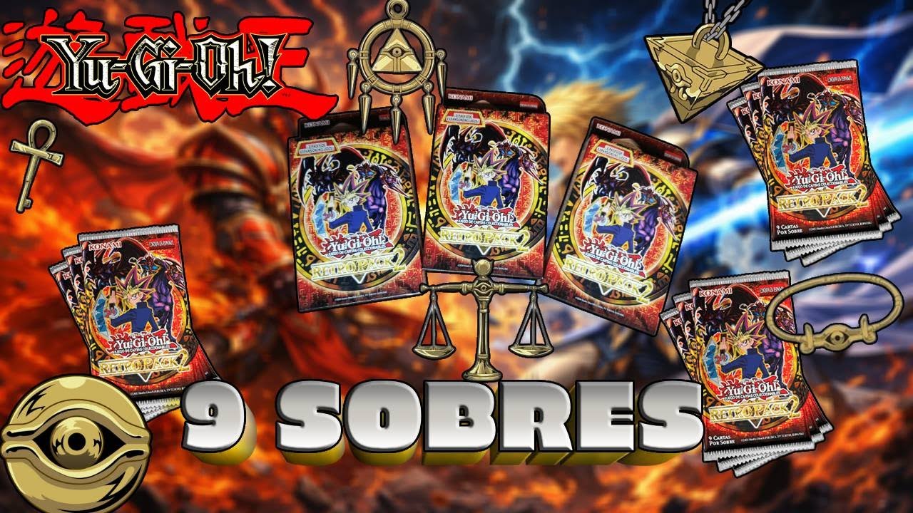 Abriendo 9 sobres de Yu Gi Oh! 🔥 Retro Pack 2