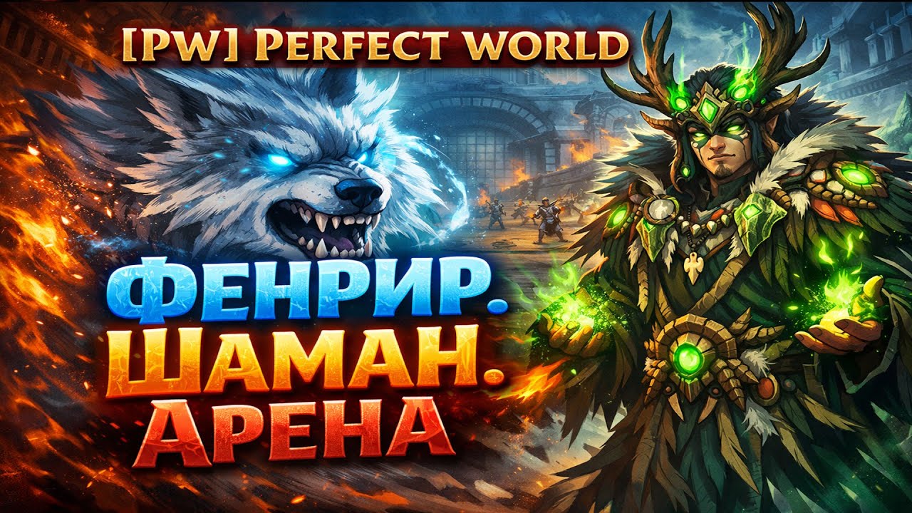 [PW] Perfect world. PvP. Фенрир. Шаман. Какая-то арена