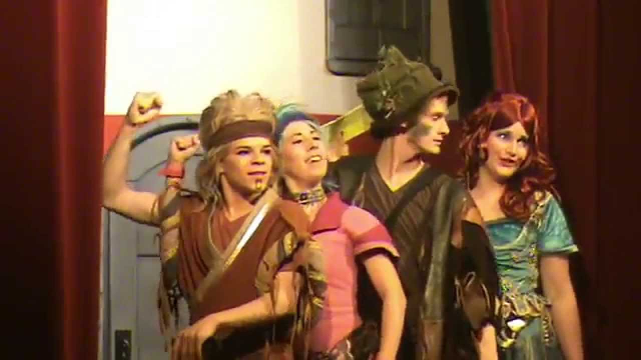 Zandstuve musical 2014: 'Op weg' uit Stuufeiland op Nadjunga