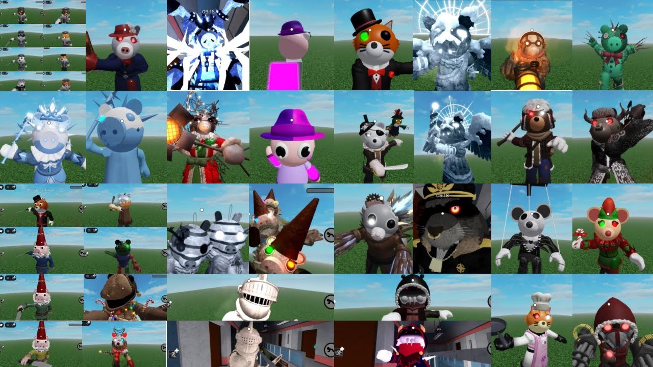 Piggy Silver Holiday All Jumpscares Days 1-30