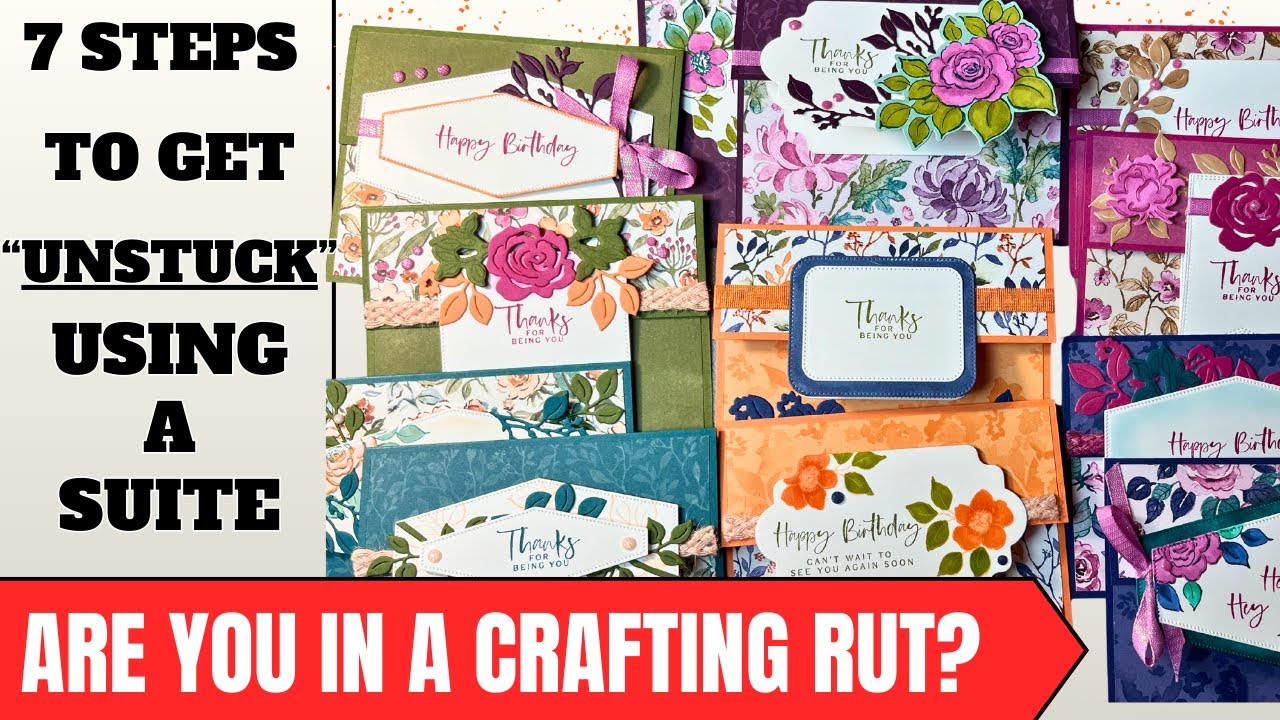 Секрет создания КРАСИВЫХ открыток с Floral Charm Suite