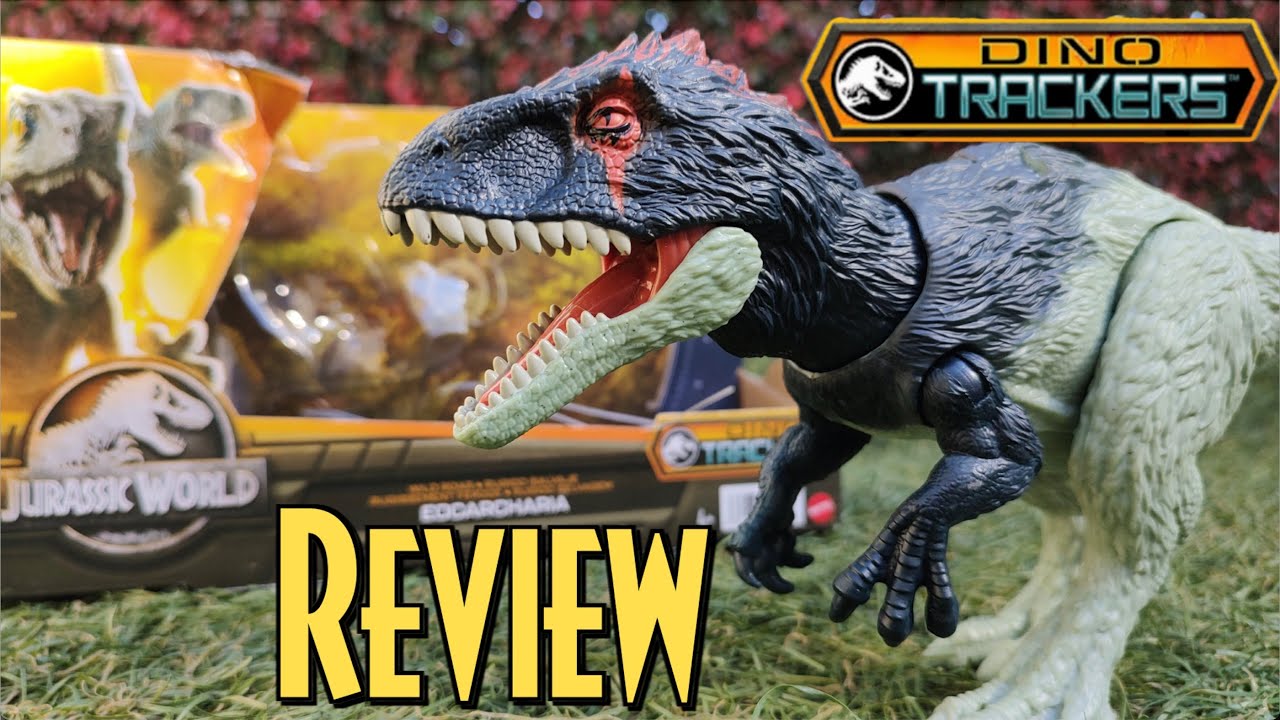 EOCARCHARIA JURASSIC WORLD DINO TRACKERS | Review Wild Roar de Mattel