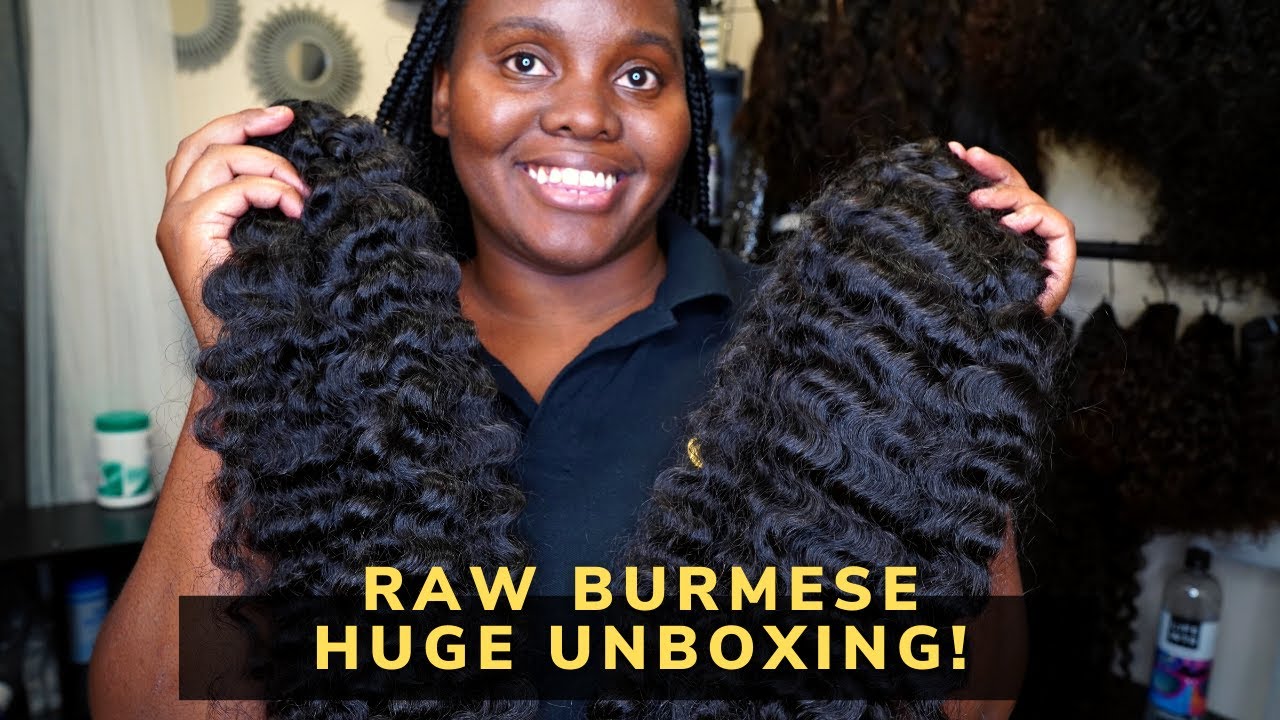 I Ordered A Bunch Of Raw Burmese Hair... And It Keeps Selling Out!