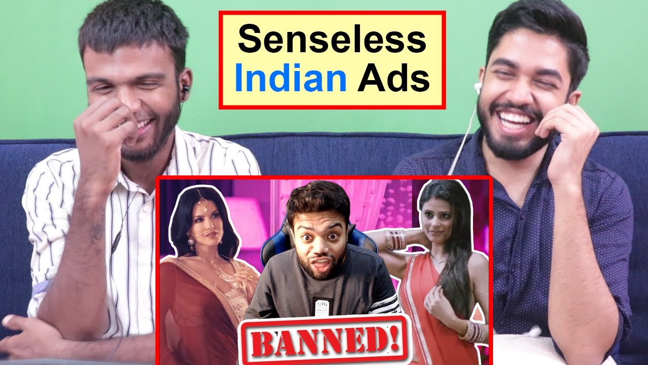 Reacting to Funniest Indian Ads that are Senseless and Stupid!