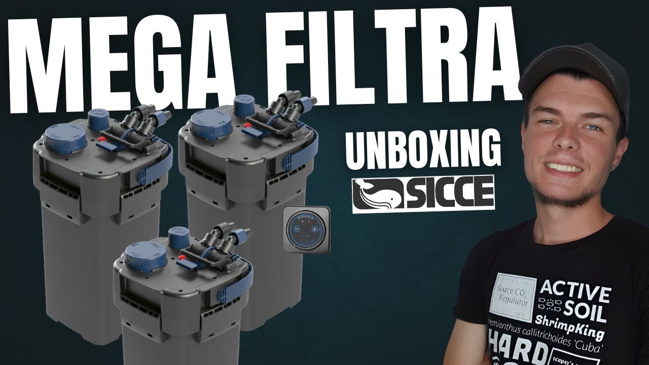 UNBOXING AQUASCAPING : MEGA FILTRA SICCE