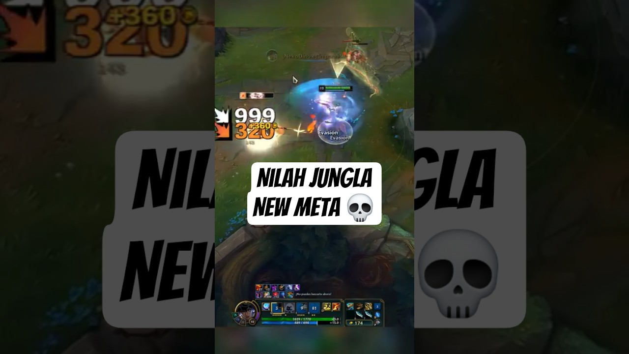 &iexcl;Nilah Jungla esta ROTISIMA! 🤯 #leagueoflegends #riotgames
