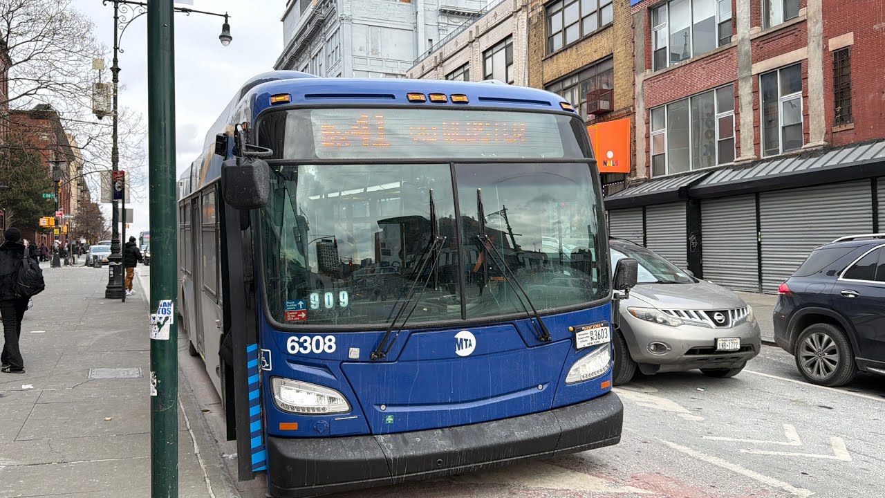 Full Ride 2025 XD60 #6308 on Bx41 to The Hub 3 Av-149 Street via Webster Avenue & Melrose Avenue