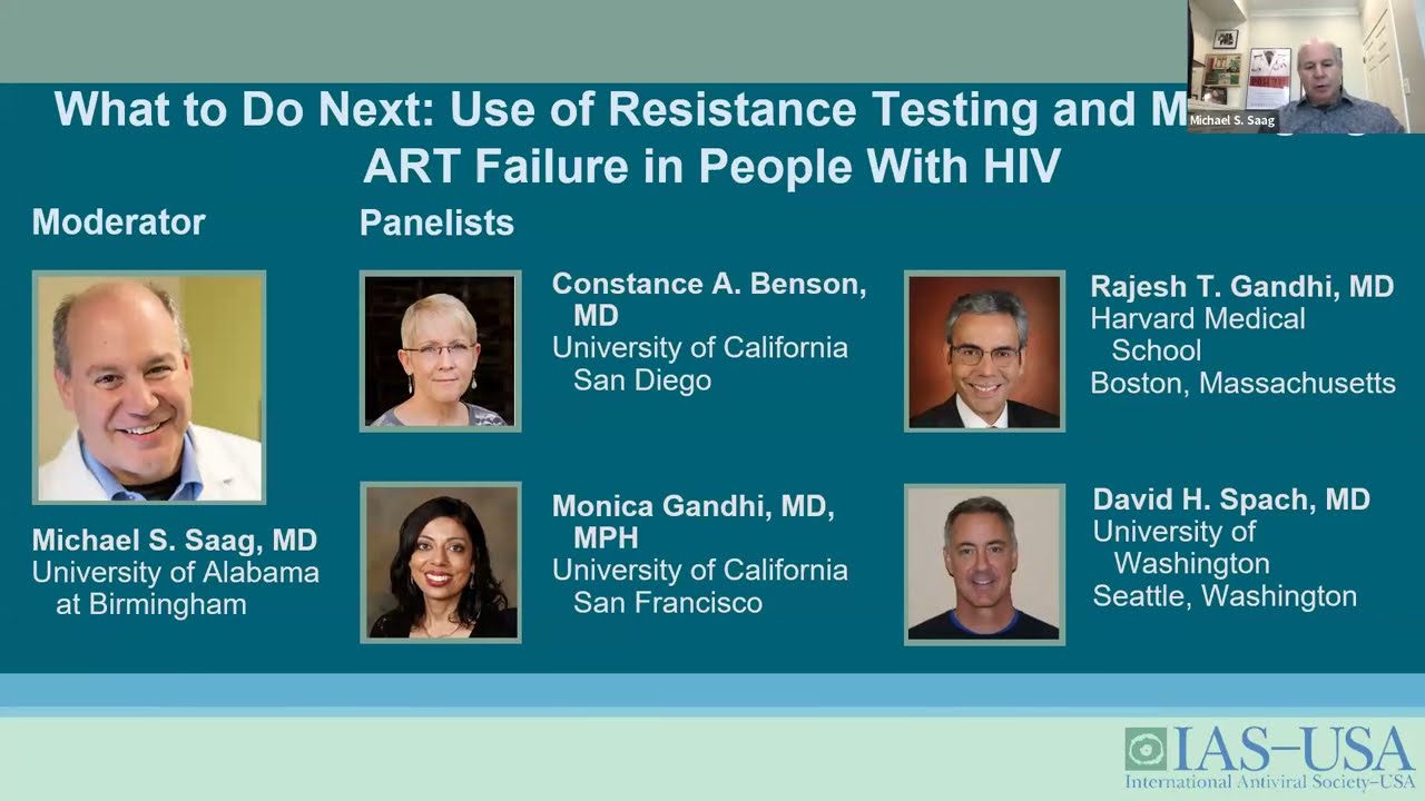 What to Do Next: Use of Resistance Testing and Managing ART Failure in People With HIV