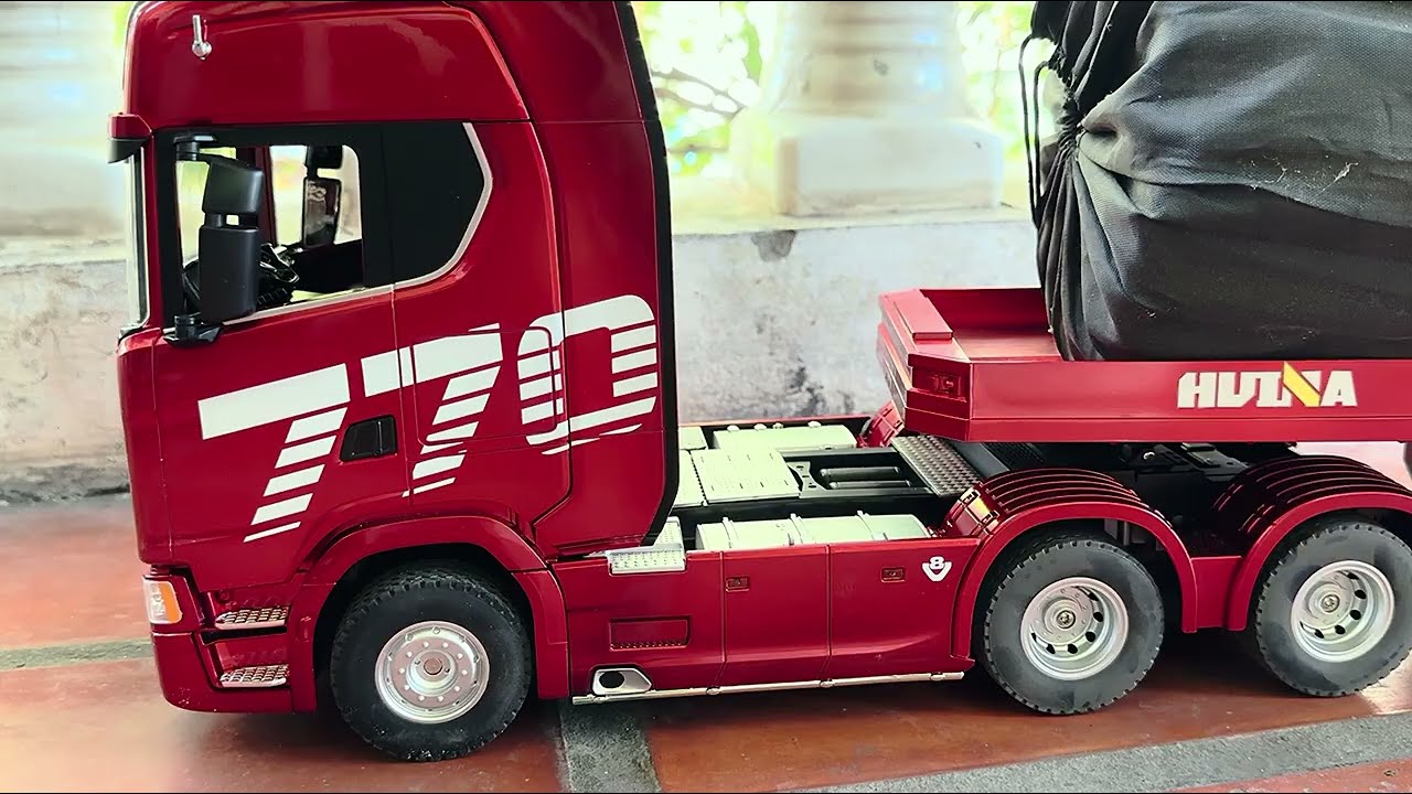 Testing the real power of SCANIA 770 🚛RC trucks, heavy load tests