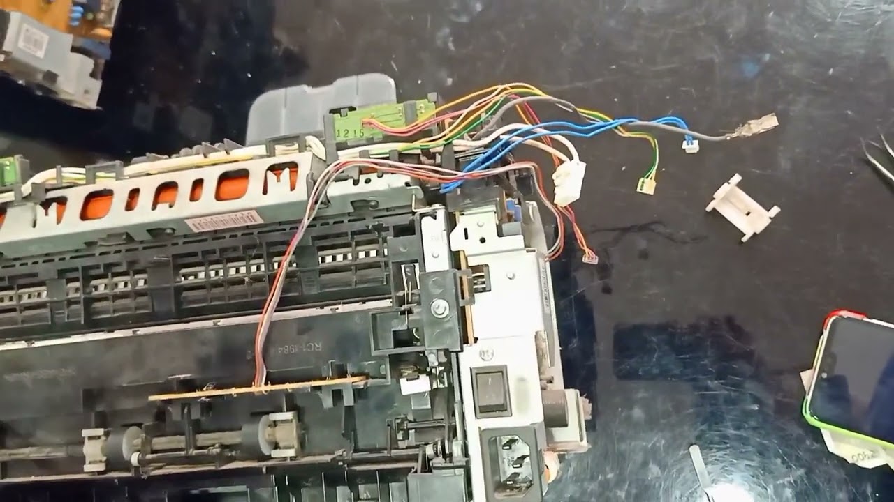 HP 1020 PICKUP GEAR REPLACING