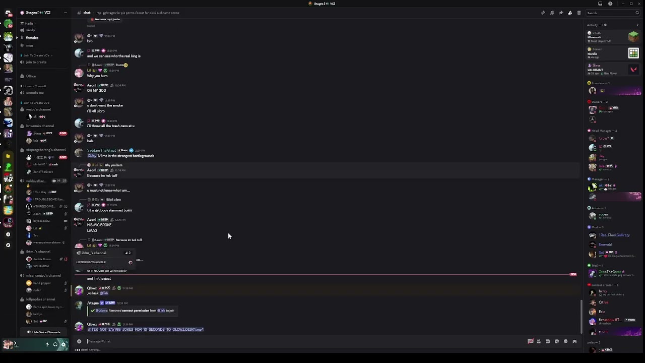 Qesky Folds to Tek in 3 hours(Discord Packing) (Stam Blaze)